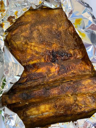 Grilled fish