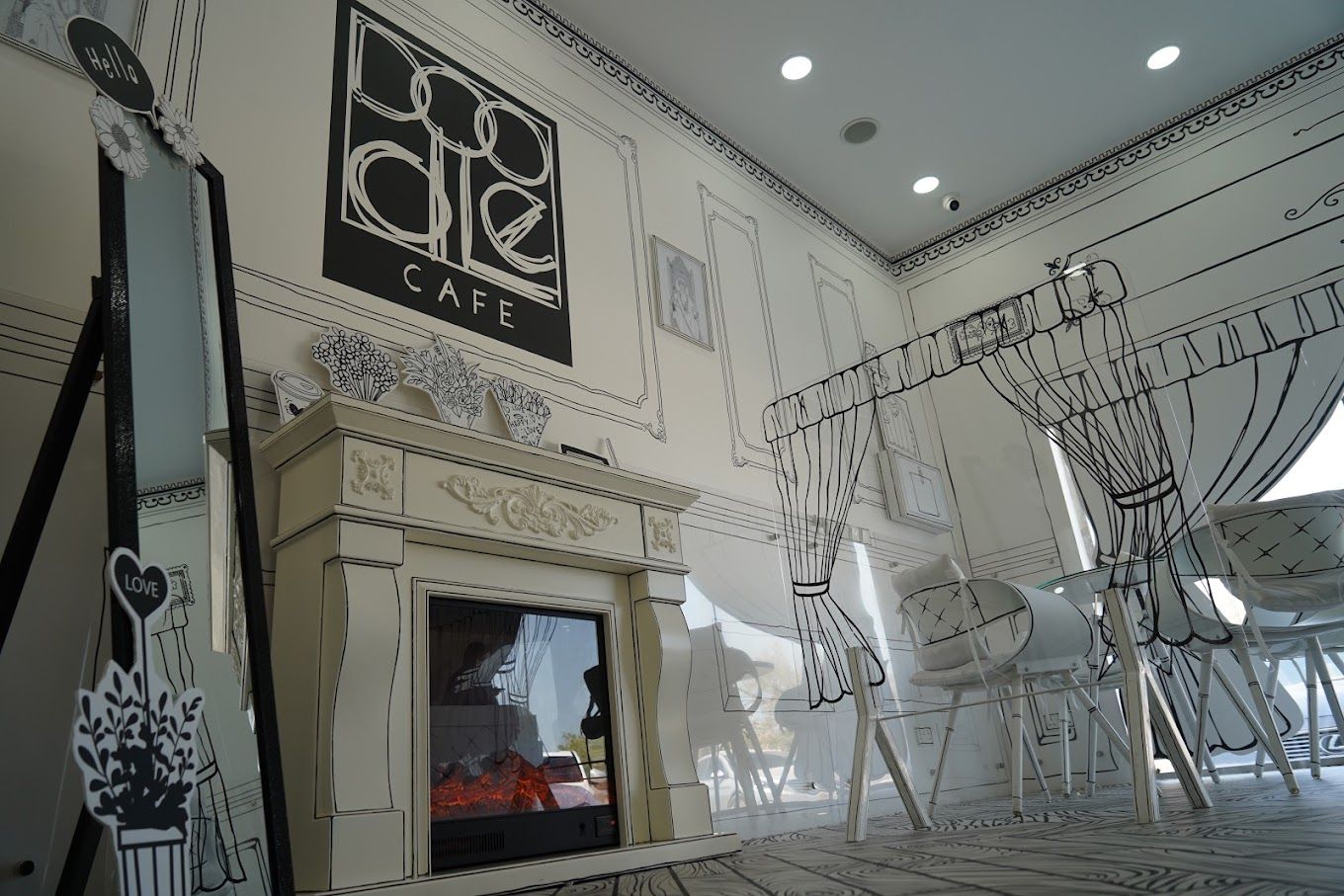Doodle cafe